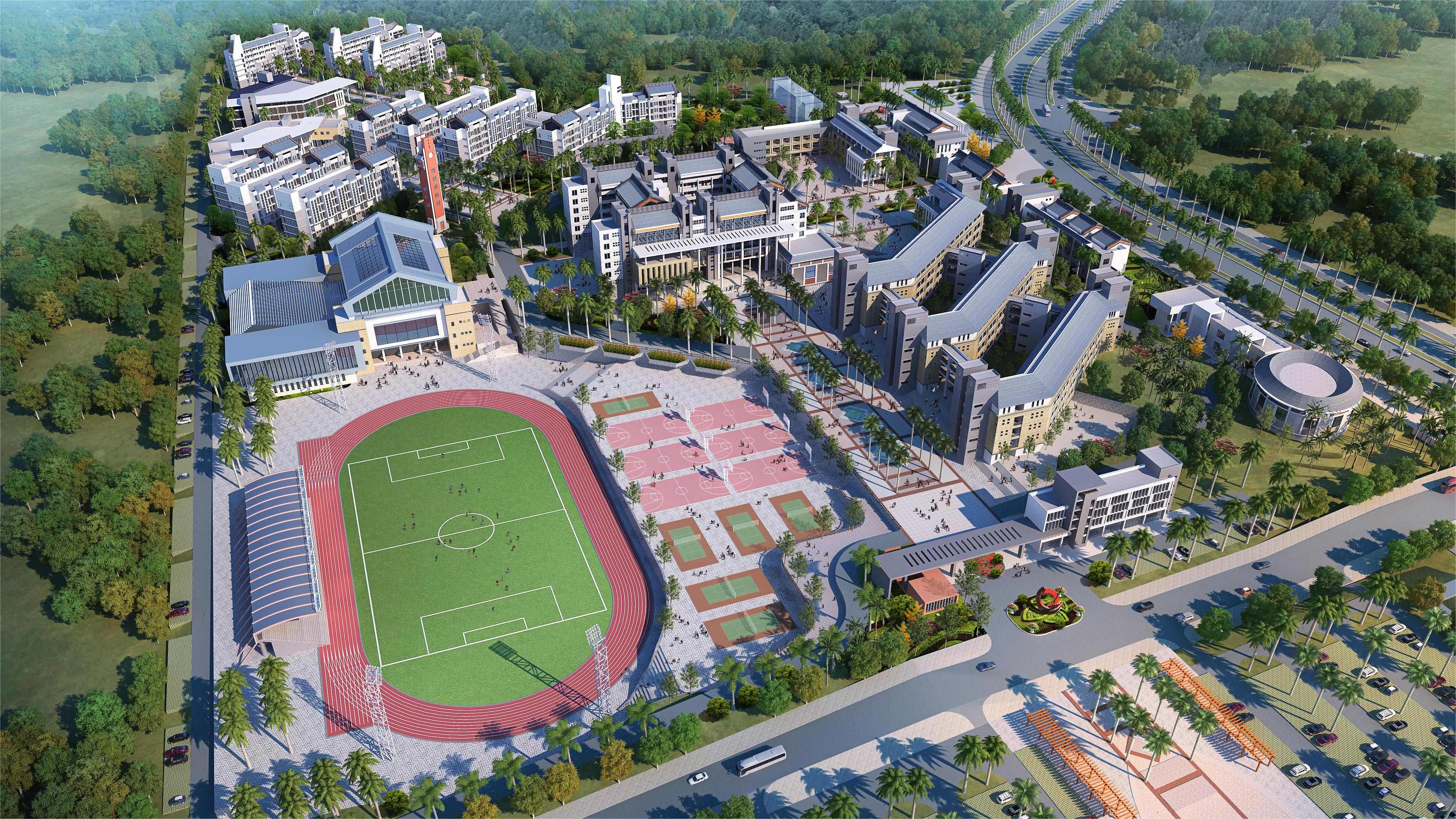 儋州市西部中學項目